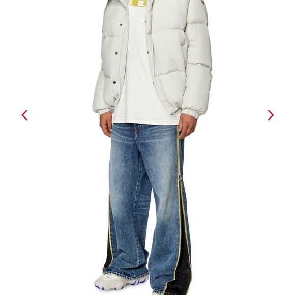 Diesel men’s jacket Down jacket in recycled nylon taslan W-Rolfys coat parka - Picture 6 of 7